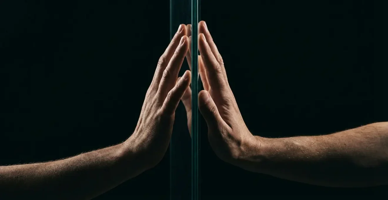 Métaphore visuelle de la confiance et de la transparence dans le design digital