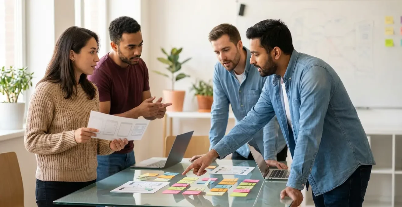 Collaboration entre experts UX et développeurs dans un environnement de travail agile
