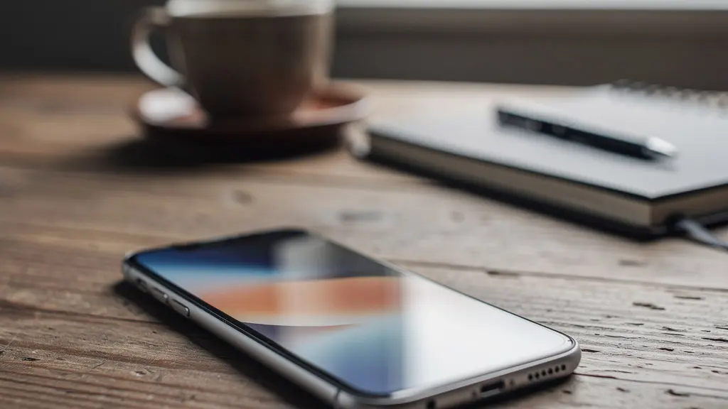 Smartphone affichant une vidéo marketing verticale en lecture